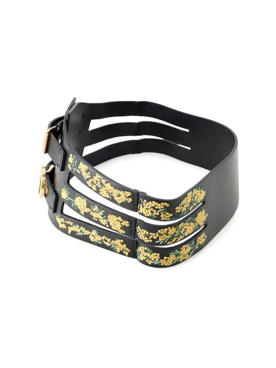 Dior Belt Leather Flower 70 main image 4